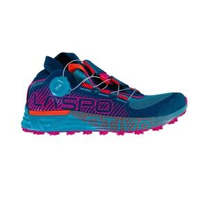 La Sportiva Cyklon Blue/Cherry BOA Trail Running Shoes Sneakers (Size 8)